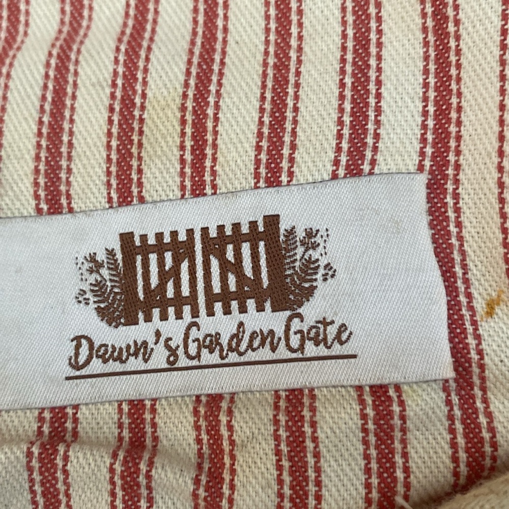 Dawn’s Garden Gate Pastel With Patchwork Canvas B… - image 7